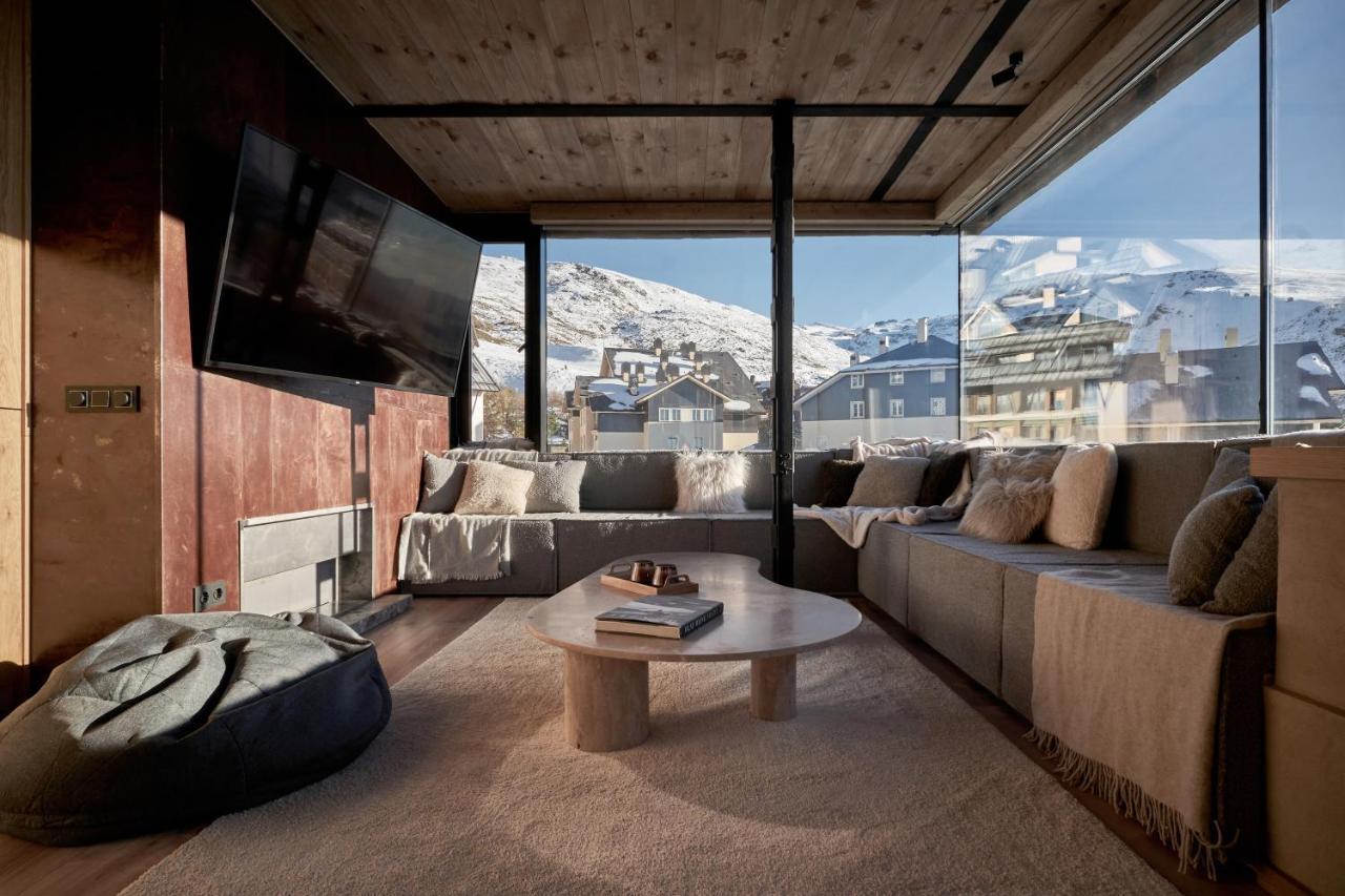 Aticonevado - Apartamento De Lujo Con Vistas Panoramicas 360 Leilighet Sierra Nevada Eksteriør bilde