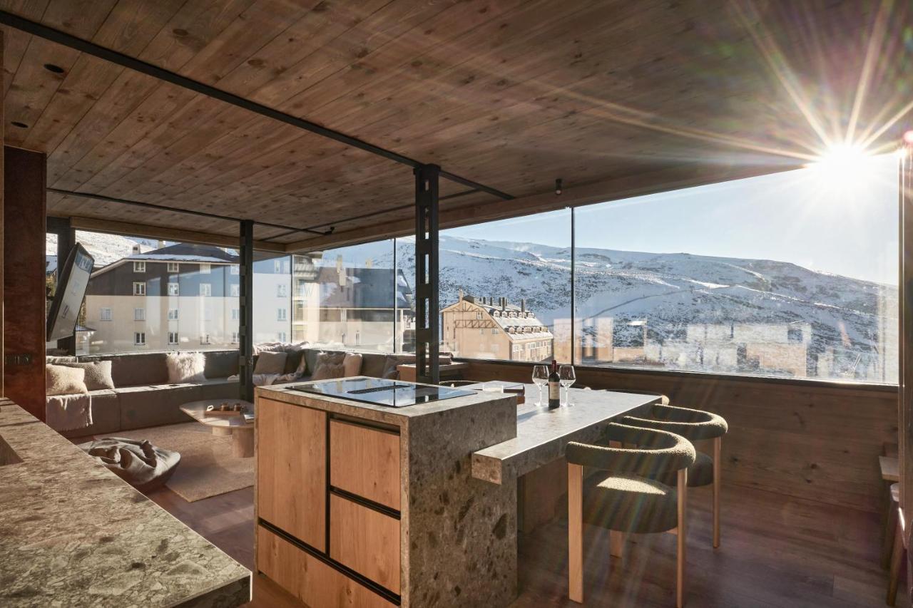 Aticonevado - Apartamento De Lujo Con Vistas Panoramicas 360 Leilighet Sierra Nevada Eksteriør bilde